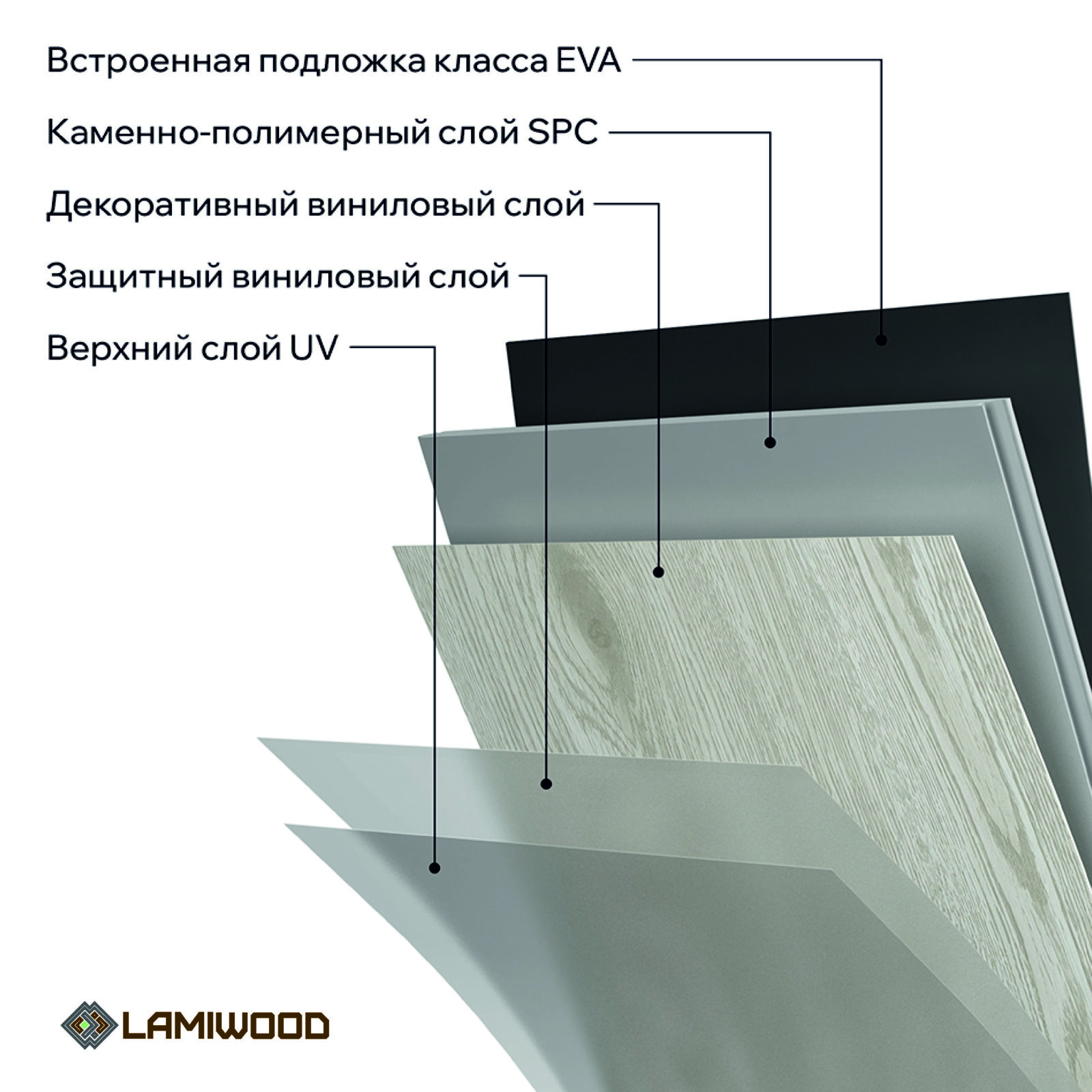 КВАРЦВУД (QUARTZWOOD) Q-12 Дуб Бруклин
