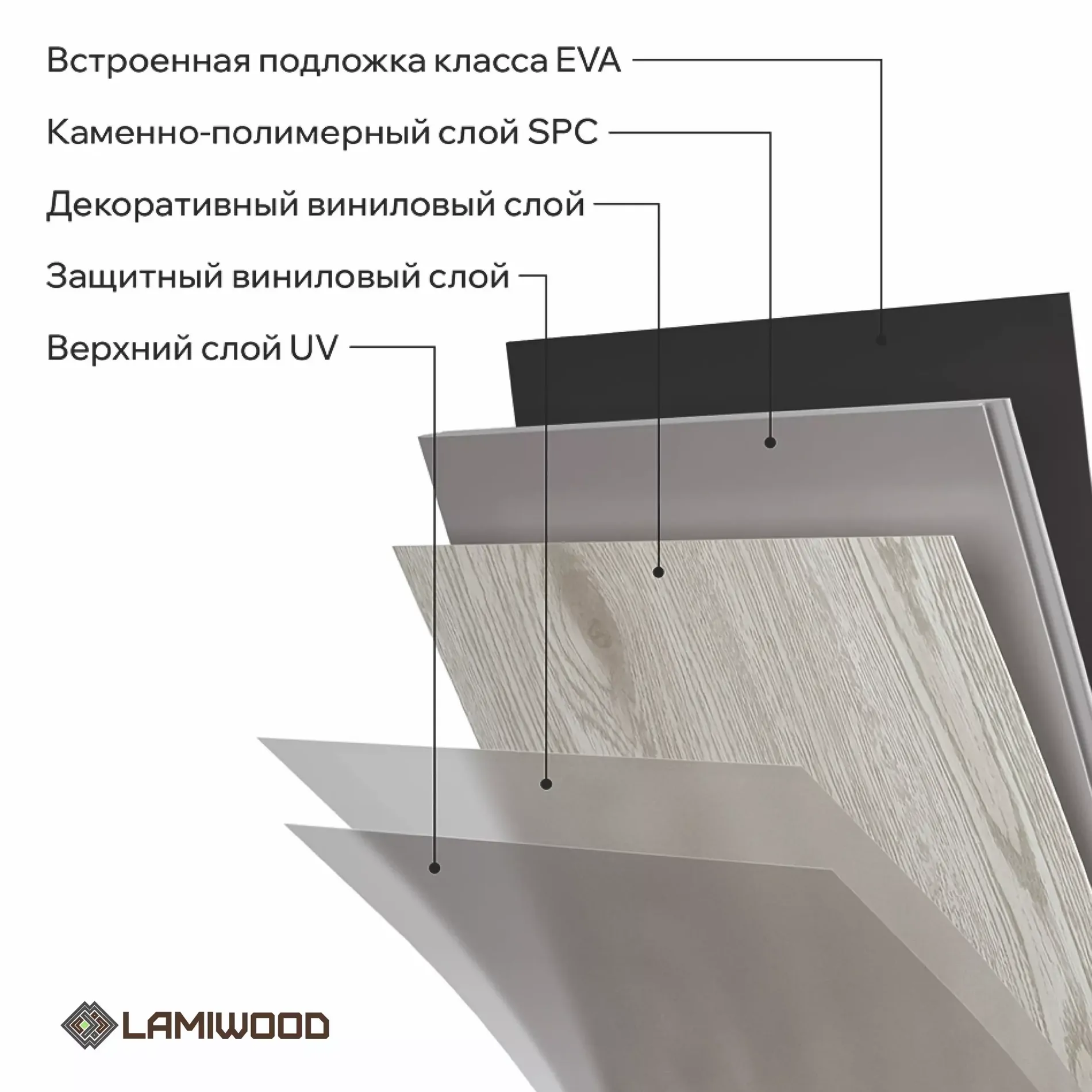 КВАРЦВУД (QUARTZWOOD) Q-12 Дуб Бруклин