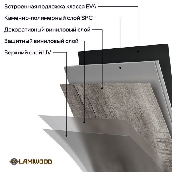 КВАРЦВУД (QUARTZWOOD) Q-15 Дуб Мэдисон