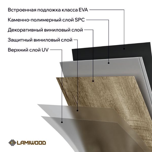 КВАРЦВУД (QUARTZWOOD) Q-17 Дуб Кросби