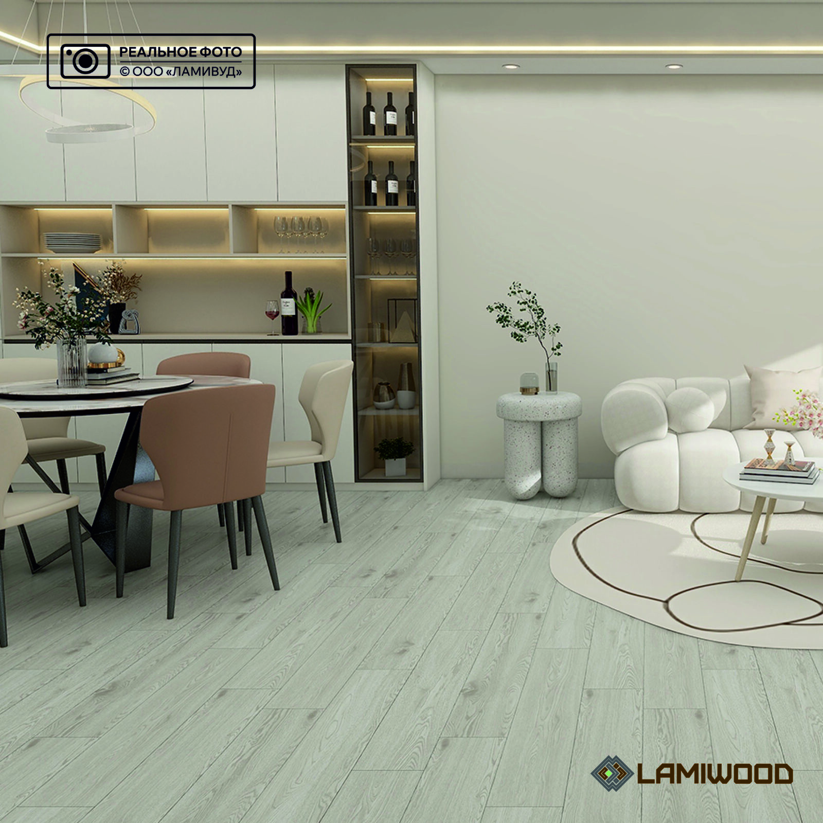 КВАРЦВУД (QUARTZWOOD) Q-12 Дуб Бруклин